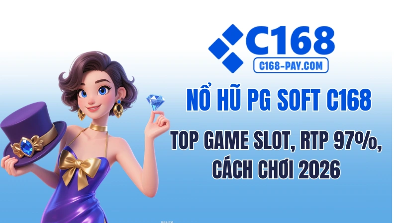 Nổ Hũ JILI C168 – Top Game Jackpot, RTP 97%, Cách Chơi 2026